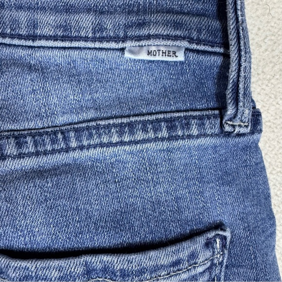 Mother The Mid Rise Dazzler Ankle Straight Leg We the Animal Wash Women Size 26 - Picture 5 of 11